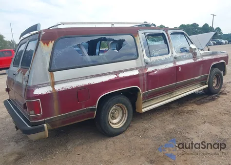 1990 Chevrolet Suburban R1500 из США, поврежденный, VIN 1GNER16K8LF103766